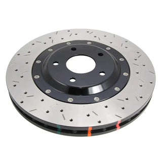 DBA 5000 Series 2pc Drilled & Slotted Front Brake Rotor: Fits Most BRZ/FR-S/86/GR86 Models