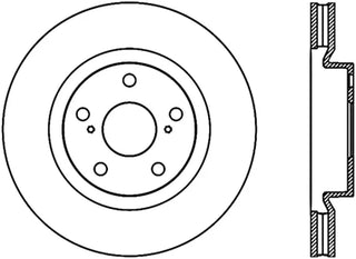 Stoptech CRYO-STOP Front Brake Rotor: Scion tC 2011 - 2016 (tC2)