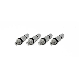 Torque Solution Billet TPMS Valve Stem (Silver): Fits Most Subaru Models