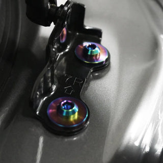 ZSPEC Titanium Trunk-Area Fastener Kit for 2023-2026 Toyota GR Corolla - Hinges, Struts, Latch, Tie-Down Hooks