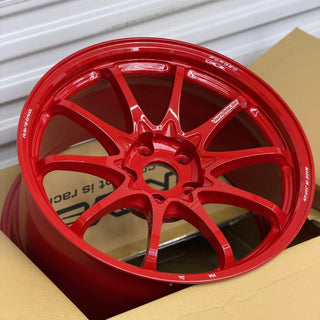 Volk Racing CE28N-PLUS / Red | 18x9.5 | 5x114.3 | +38mm Offset