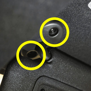 ZSPEC Sun-Visors Fastener Kit Grade-5 Titanium for 2023-2026 Toyota GR Corolla Driver & Passenger Side