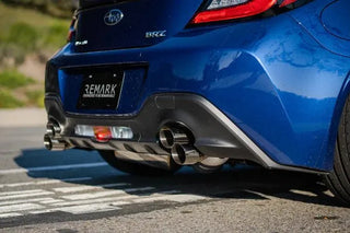 Remark Sports Touring Cat Back Exhaust: Fits Most BRZ/FR-S/86/GR86 Models