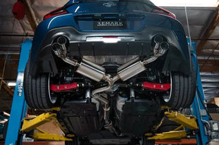 Remark Sports Touring Cat Back Exhaust: Fits BRZ, FR-S, 86 & GR86