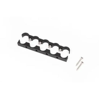 Radium Engineering Hose Separator 5 Way Clamp: Fits Most Models