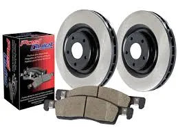 Centric OE Coated Rear Brake Kit (2-Wheel): Scion iM (16) & Toyota Corolla iM (17-18)