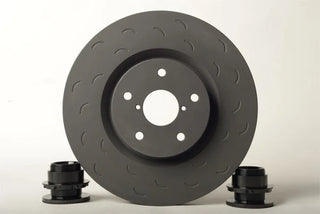 Hawk Talon Slotted Rear Brake Rotors (PAIR): FRS/BRZ/86