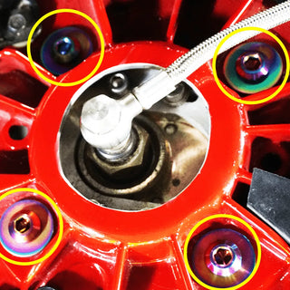 ZSPEC Front Struts Fastener Kit Grade-5 Titanium for 2020-2026 Toyota GR Supra MKV A90