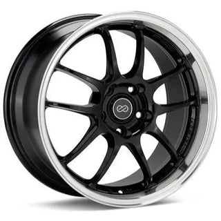 Enkei PF01 / Black / Machined | 17x8 | 5x114.3 | +50mm Offset