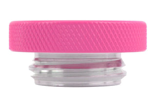 Perrin Performance Oil Cap Round Style (HYPER PINK): Multiple Subaru Fitments