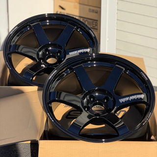 Volk Racing TE37 SAGA S-PLUS / Black | 19x10 | 19x11 | 5x112 | +8mm | +18mm Offset