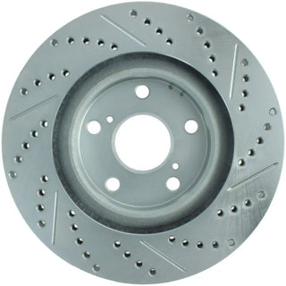 StopTech SportStop Slotted & Drilled Front Right Rotor: Scion tC 2011 - 2016 (tC2)