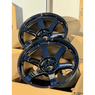 Volk Racing TE37 SAGA S-PLUS / Black | 19x10 | 19x11 | 5x112 | +8mm | +18mm Offset