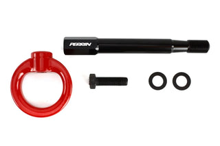 Perrin Performance Front Tow Hook (FRONT) Red: Toyota GR86 (22-25)