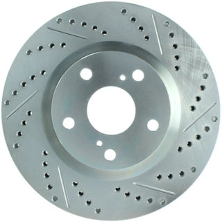 StopTech SportStop Slotted & Drilled Front Left Rotor: Scion tC 2011 - 2016 (tC2)