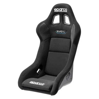 Sparco EVO L QRT Fixed Back Racing Seat: Fits Most Models