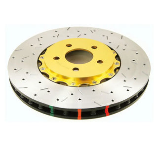 DBA 5000 Series 2pc Drilled & Slotted Front Brake Rotor: Fits Most Subaru BRZ/86/FR-S 13-26