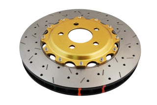 DBA 5000 Series 2pc Drilled & Slotted Front Brake Rotor: Fits Most Subaru BRZ/86/FR-S 13-26