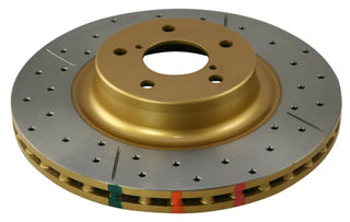 DBA Street Series Drilled & Slotted Front Brake Rotor: Fits Most 13-26 BRZ/86/GR86 Models