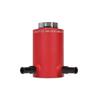 Mishimoto Aluminum Power Steering Reservoir Tank (UNIVERSAL) Wrinkle Red