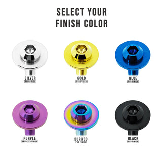 ZSPEC Dress Up Bolts Titanium Fastener Kit for Toyota GR Supra MK5 Door Jams Area