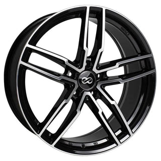 Enkei SS05 / Black / Machined | 17x7.5 | 5x100 | +45mm Offset