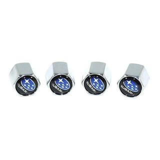 ZSPEC Chrome Valve Stem Tire Caps Set of 4 for Toyota 86, Subaru BRZ, Scion FR-S, Toyota GR86 - Chrome