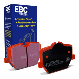 EBC Redstuff Rear Brake Pads: Toyota GR Supra 2020 - 2026 (w/ 13.6" Rear Rotors)