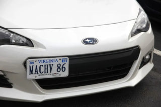 Turbo XS License Plate Relocation Kit: Scion FR-S (13-16), Subaru BRZ (13-16) & Toyota 86 (13-16)