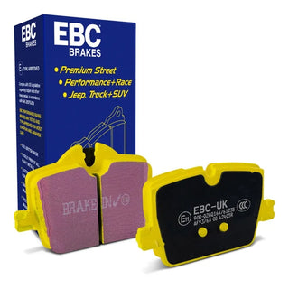 EBC Yellowstuff Rear Brake Pads: Toyota GR Supra 2020 - 2026 (w/ 13" Rear Rotors)