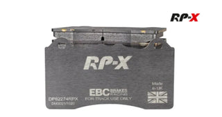 EBC Racing RP-X Race Front Brake Pads: Toyota GR Supra 2.0L 2020 - 2026