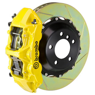 Brembo Front GT BBK 4 Piston Cast Rotor (FRONT): Toyota GR Corolla (23-26) 355x32 Slotted Yellow