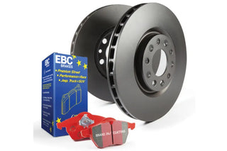 EBC S12 Brake Pads and Rotors Kit (REAR): Toyota GR Supra 2020 - 2026 (w/ 13.6" Rotors)