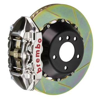Brembo Rear Brake Kit: Toyota GR Corolla 2023-2026 4 Piston Slotted Rotor Nickel Plated