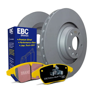 EBC S13 Brake Pads and Rotors Kit (REAR): Toyota GR Supra 2020 - 2026 (w/ 13.6" Rotors)