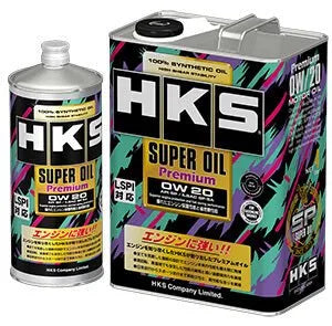 HKS Super Oil Premium 0W-20 4L Can: Fits Most Models
