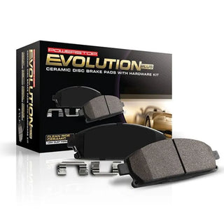 PowerStop Z17 Evo Ceramic Brake Pads (FRONT): Toyota GR Corolla 2023 - 2026 w/ Hardware