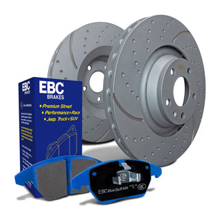 EBC S6 Brake Pads and Rotors Kit (FRONT): Toyota GR Supra 3.0L 2020 - 2026
