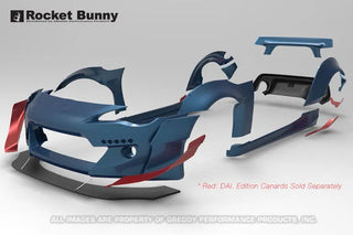 GReddy Version 2 Aero Rear Duck Tail Wing (REAR): Subaru BRZ (13-20) & Toyota 86 (17-20)