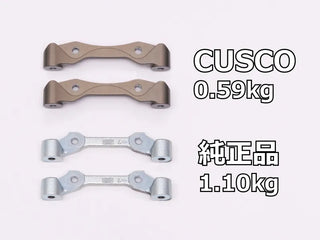 Cusco Rear Brake Caliper Bracket (REAR): 2023 - 2026 Toyota GR Corolla w/ Billet Aluminum