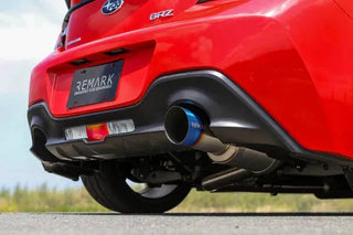 Remark R1-Spec Full Titanium Catback Exhaust Non Resonated: Toyota GR86 (22+), Subaru BRZ (22+)