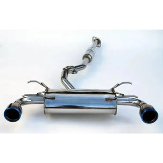 Invidia Q300 Cat-Back Exhaust: Fits Most 13-20 Subaru BRZ & 17+ Toyota 86 with Blue Edge Tips