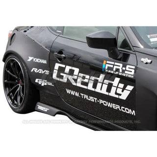GReddy Rear Over-Fender & Rear Bumper Trim: Fits Most BRZ/FR-S/86/GR86 Models