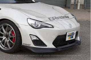 GReddy Aero-Style Hard Urethane Front Lip Spoiler (FRONT): Subaru BRZ (13-20) & Toyota 86 (17-20)