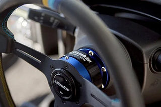 Greddy RAPFIX II Steering Wheel Quick Release: Fits Most Models Blue / Black