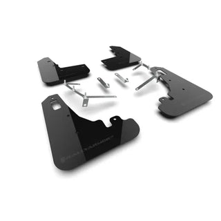 Rally Armor UR Mud Flap: Subaru BRZ (22-25) & Toyota GR86 (22-25) Black w/ Dark Grey Logo