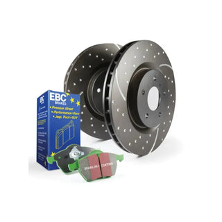 EBC S10 Brake Pads and Rotors Kit: Subaru BRZ (17-20) & Toyota 86 (19)
