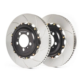 GiroDisc Rear Slotted Rotors (REAR): Toyota GR Supra 2020 - 2026