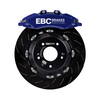EBC Big Brake Kit Front: Toyota GR Supra 2020 - 2026 w/ Blue Apollo-6 Calipers 380mm Rotors