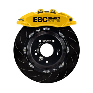 EBC Yellow Apollo-6 Calipers & 380mm Rotors Front Big Brake Kit: Fits Most GR Supra Models